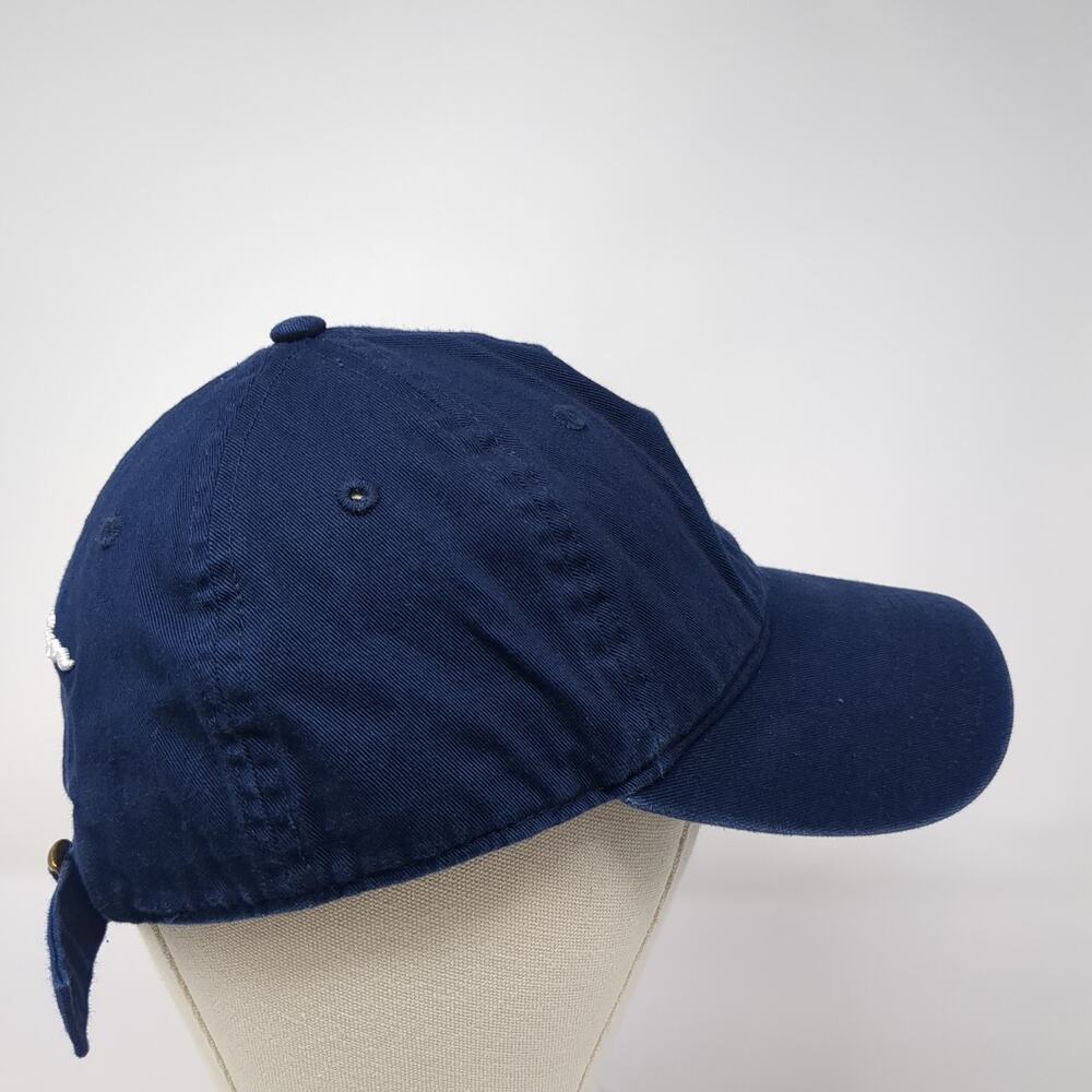 Champion C Logo Slideback Hat Blue One Size Embroidered Vent Holes - Picture 5 of 9